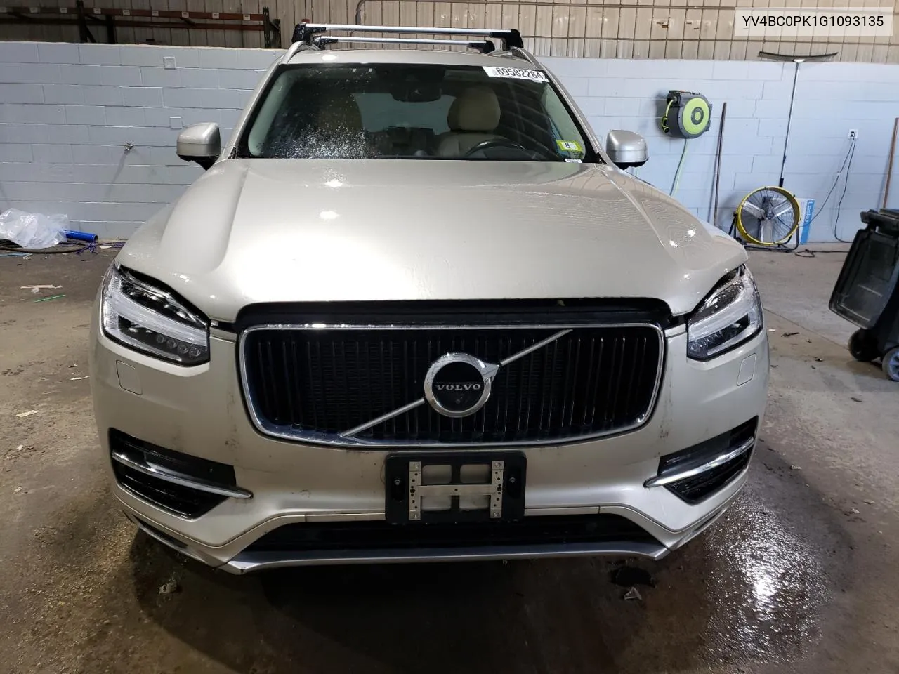 2016 Volvo Xc90 T8 VIN: YV4BC0PK1G1093135 Lot: 69582284