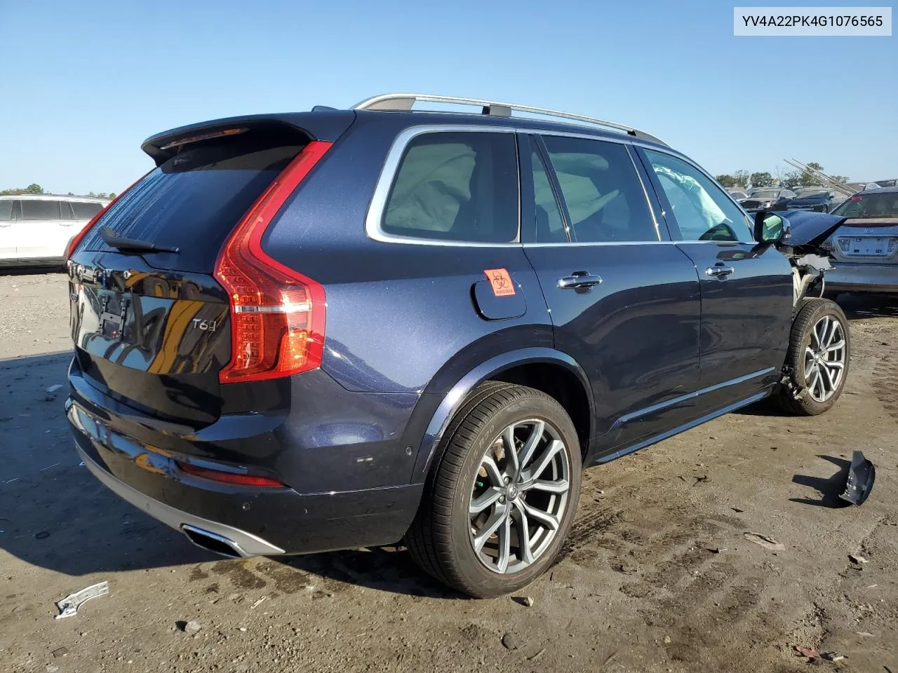 YV4A22PK4G1076565 2016 Volvo Xc90 T6