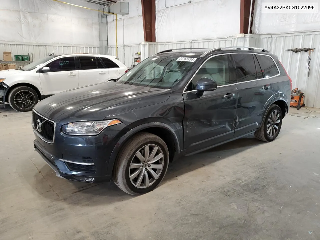 2016 Volvo Xc90 T6 VIN: YV4A22PK0G1022096 Lot: 70758724