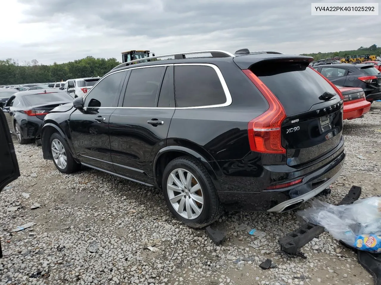 2016 Volvo Xc90 T6 VIN: YV4A22PK4G1025292 Lot: 71120184