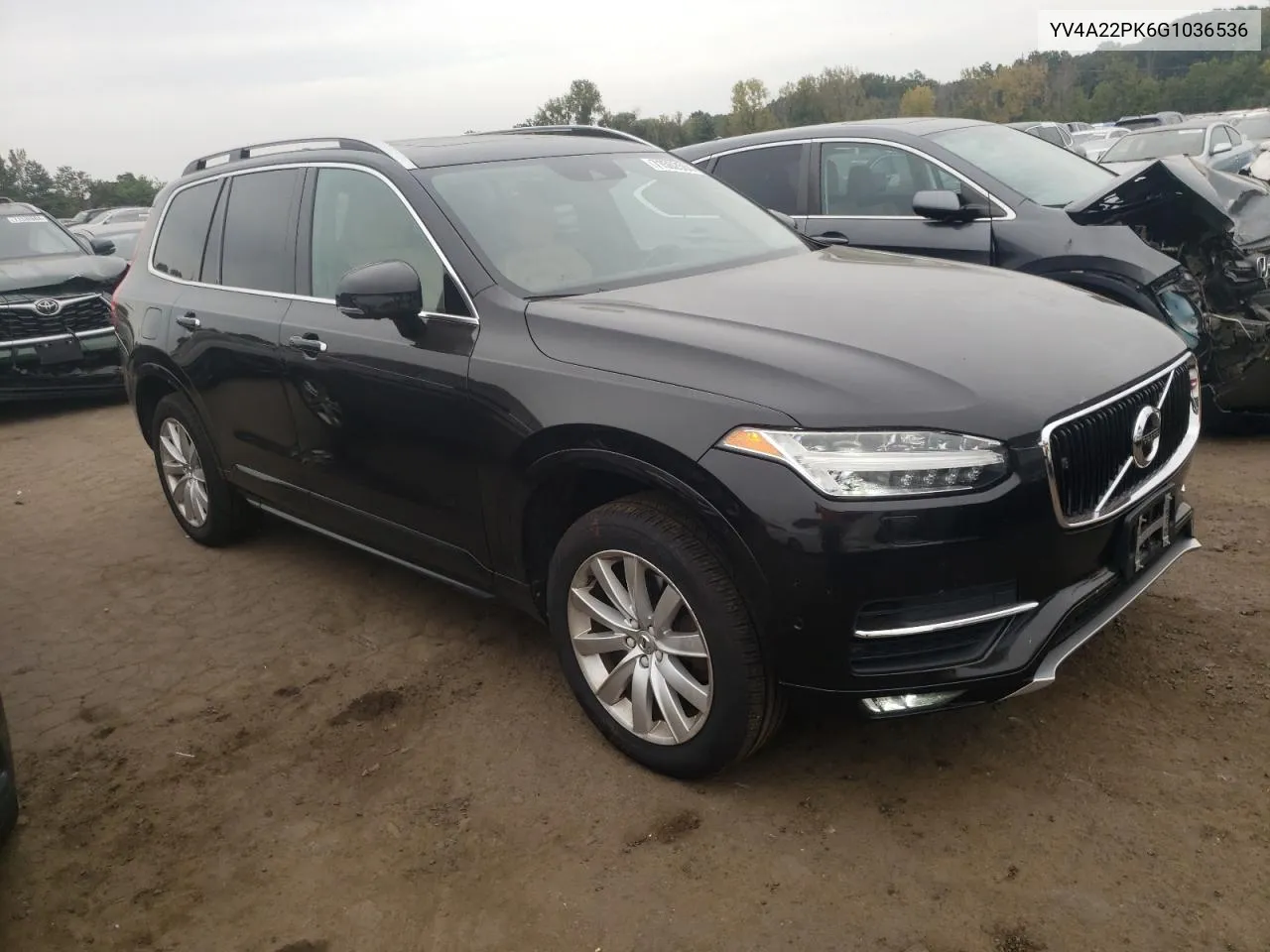 2016 Volvo Xc90 T6 VIN: YV4A22PK6G1036536 Lot: 71562504