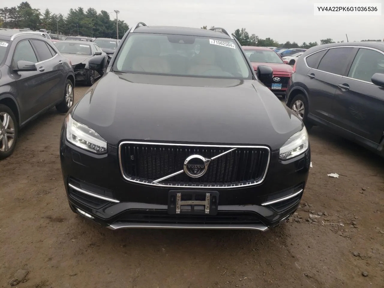 YV4A22PK6G1036536 2016 Volvo Xc90 T6