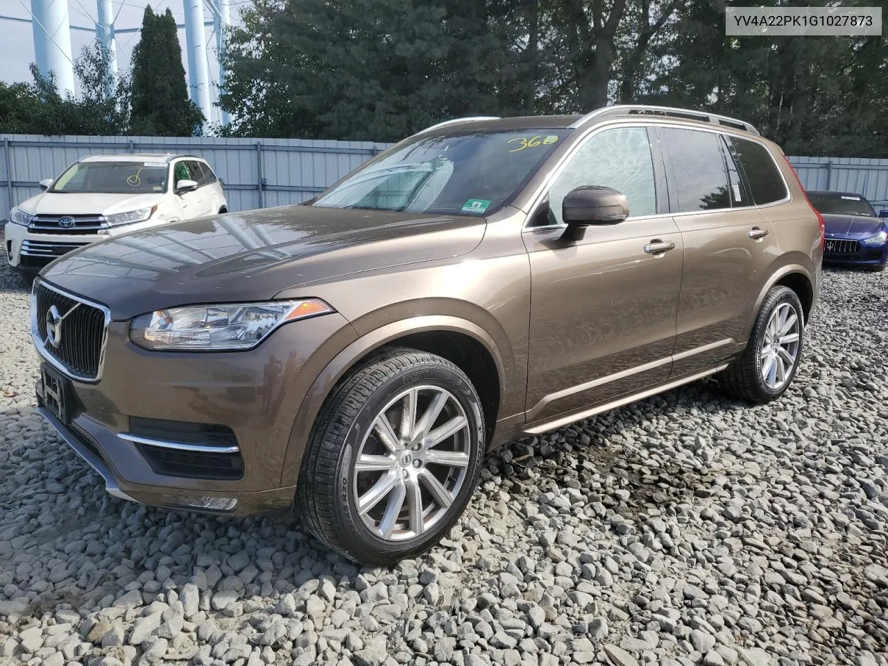 YV4A22PK1G1027873 2016 Volvo Xc90 T6