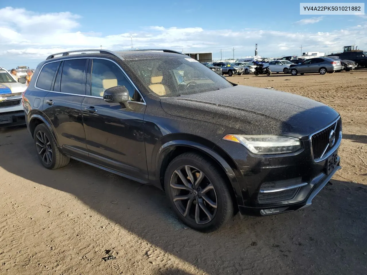 2016 Volvo Xc90 T6 VIN: YV4A22PK5G1021882 Lot: 72073264