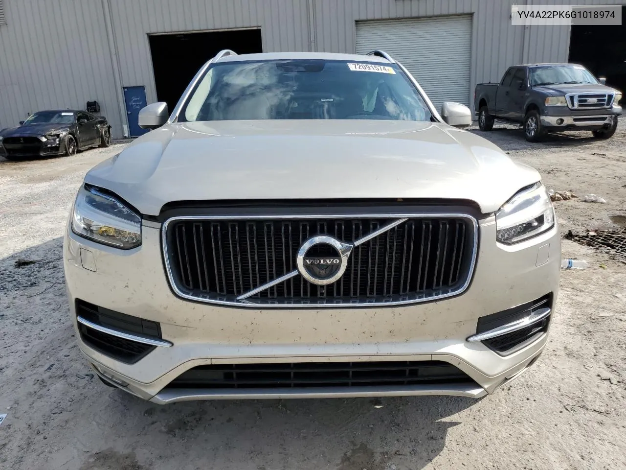 2016 Volvo Xc90 T6 VIN: YV4A22PK6G1018974 Lot: 72091574