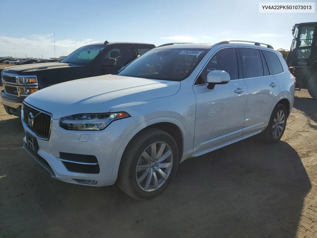 2016 Volvo Xc90 T6 VIN: YV4A22PK5G1073013 Lot: 72422084