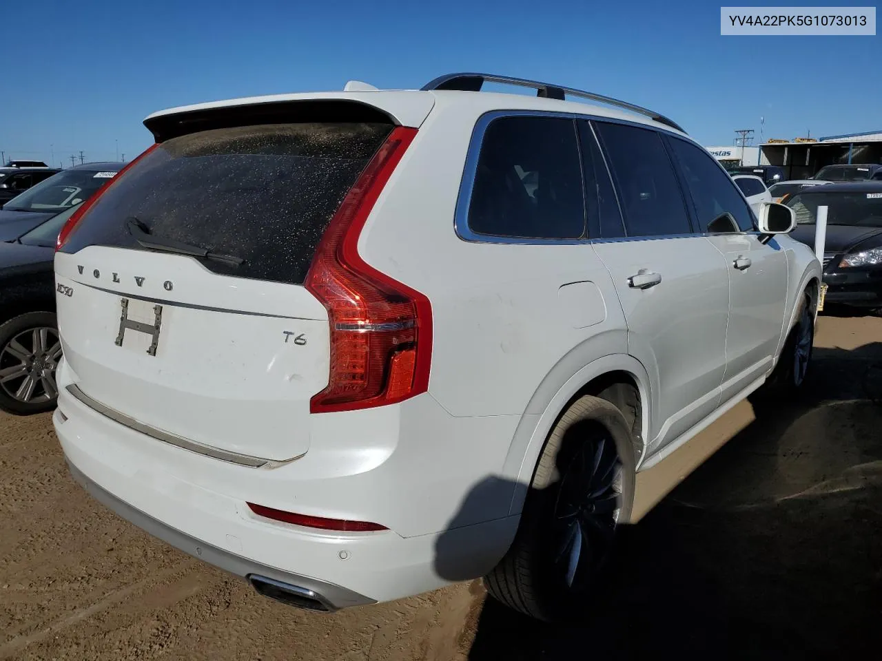 2016 Volvo Xc90 T6 VIN: YV4A22PK5G1073013 Lot: 72422084