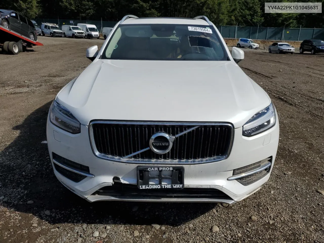 2016 Volvo Xc90 T6 Momentum VIN: YV4A22PK1G1045631 Lot: 73019564