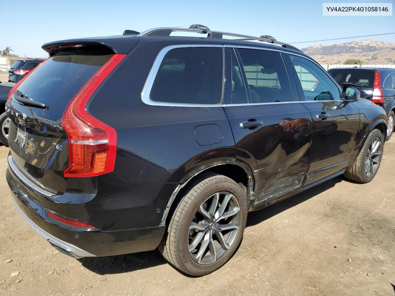 YV4A22PK4G1058146 2016 Volvo Xc90 T6