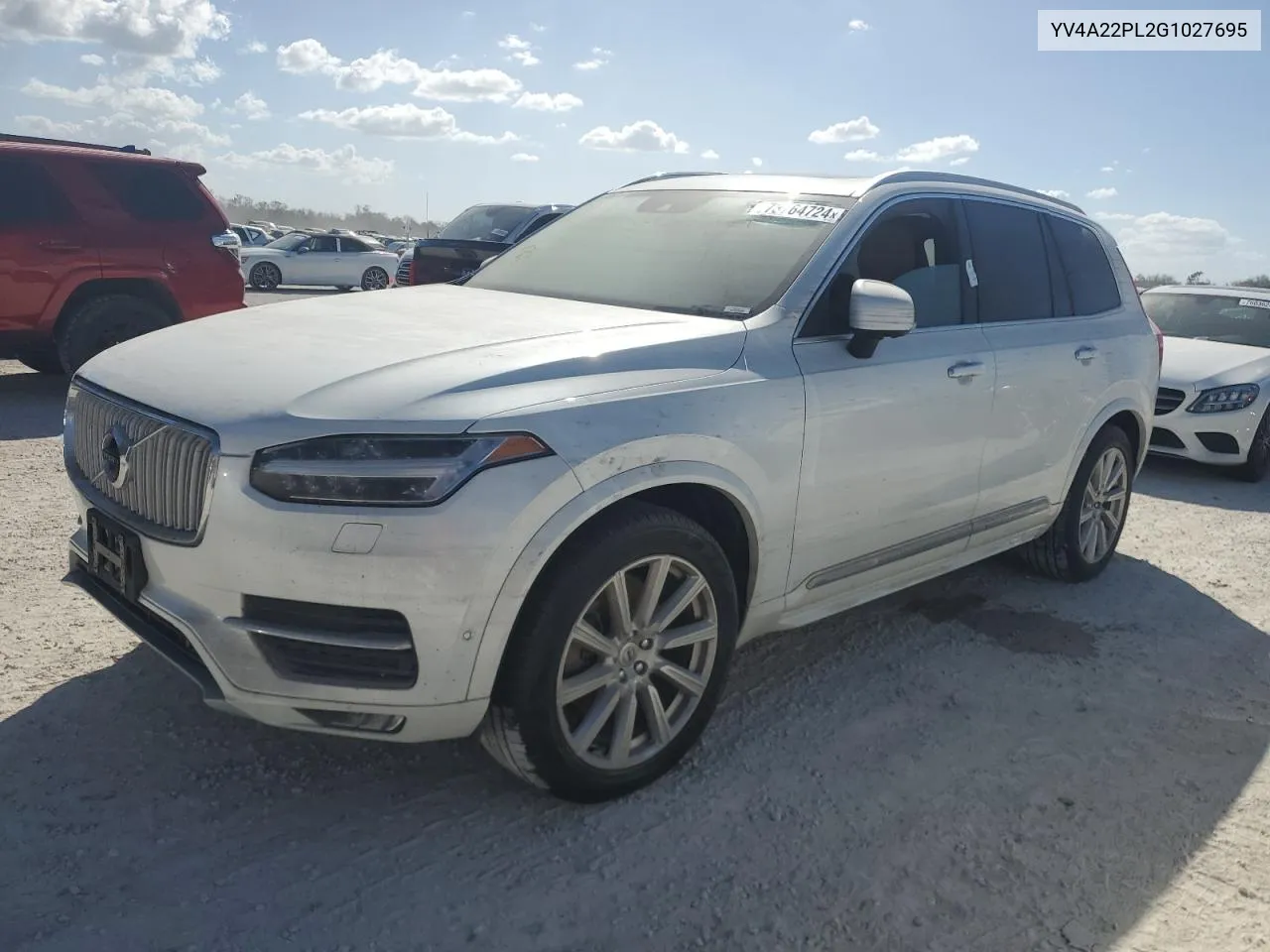 2016 Volvo Xc90 T6 VIN: YV4A22PL2G1027695 Lot: 73764724