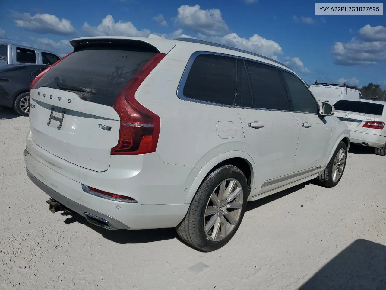 2016 Volvo Xc90 T6 VIN: YV4A22PL2G1027695 Lot: 73764724