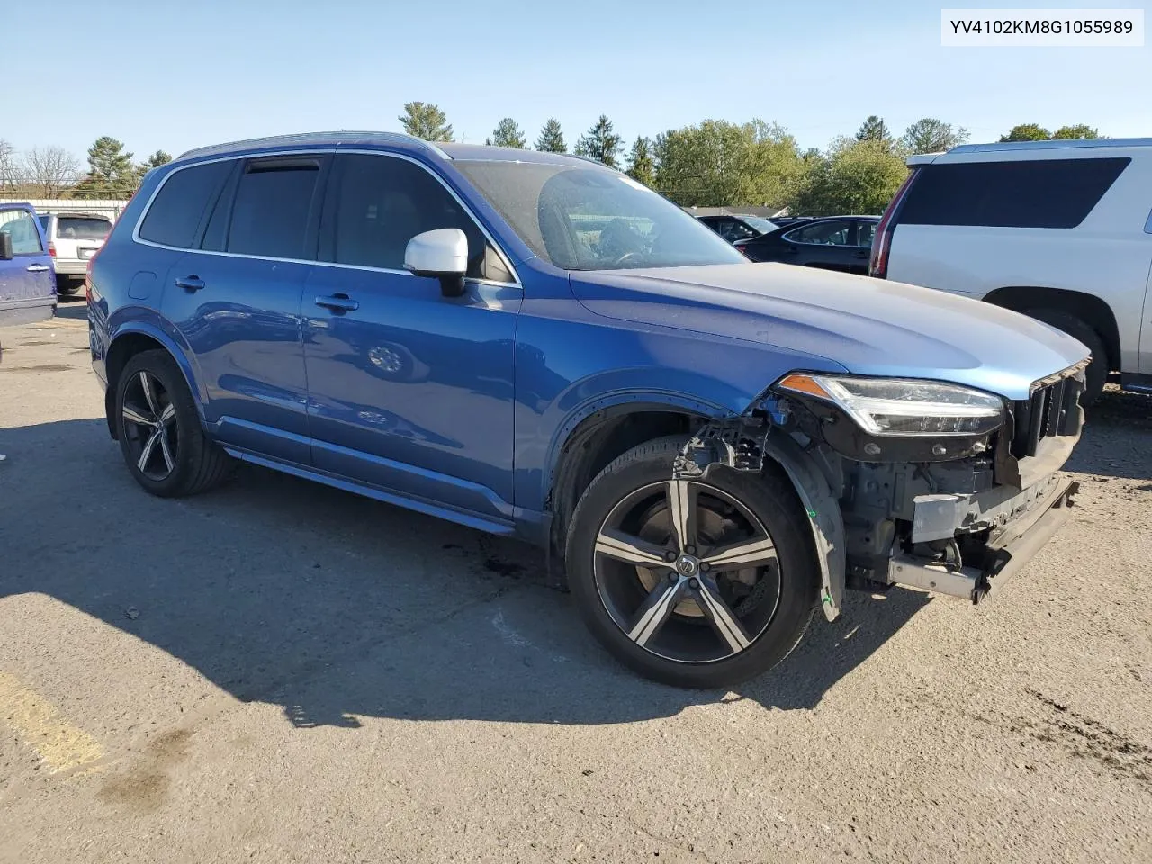 2016 Volvo Xc90 T5 VIN: YV4102KM8G1055989 Lot: 74197424