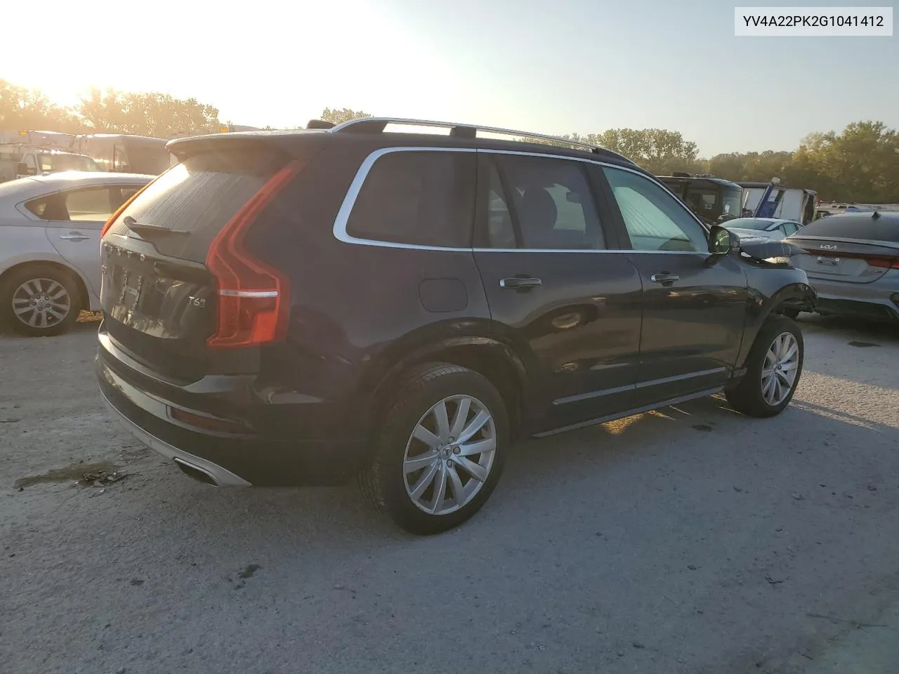 2016 Volvo Xc90 T6 VIN: YV4A22PK2G1041412 Lot: 74324284