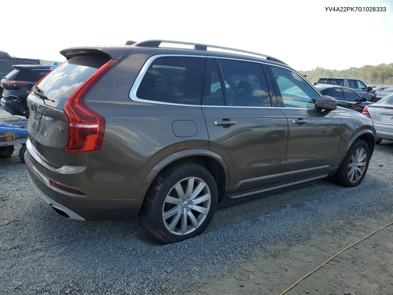 2016 Volvo Xc90 T6 VIN: YV4A22PK7G1028333 Lot: 74492434