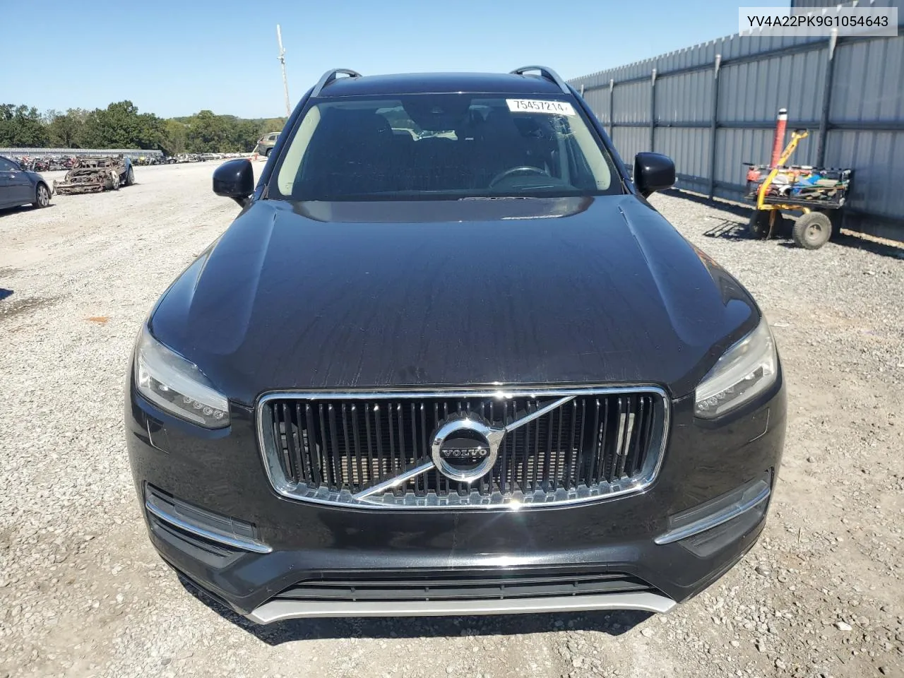 2016 Volvo Xc90 T6 VIN: YV4A22PK9G1054643 Lot: 75457214