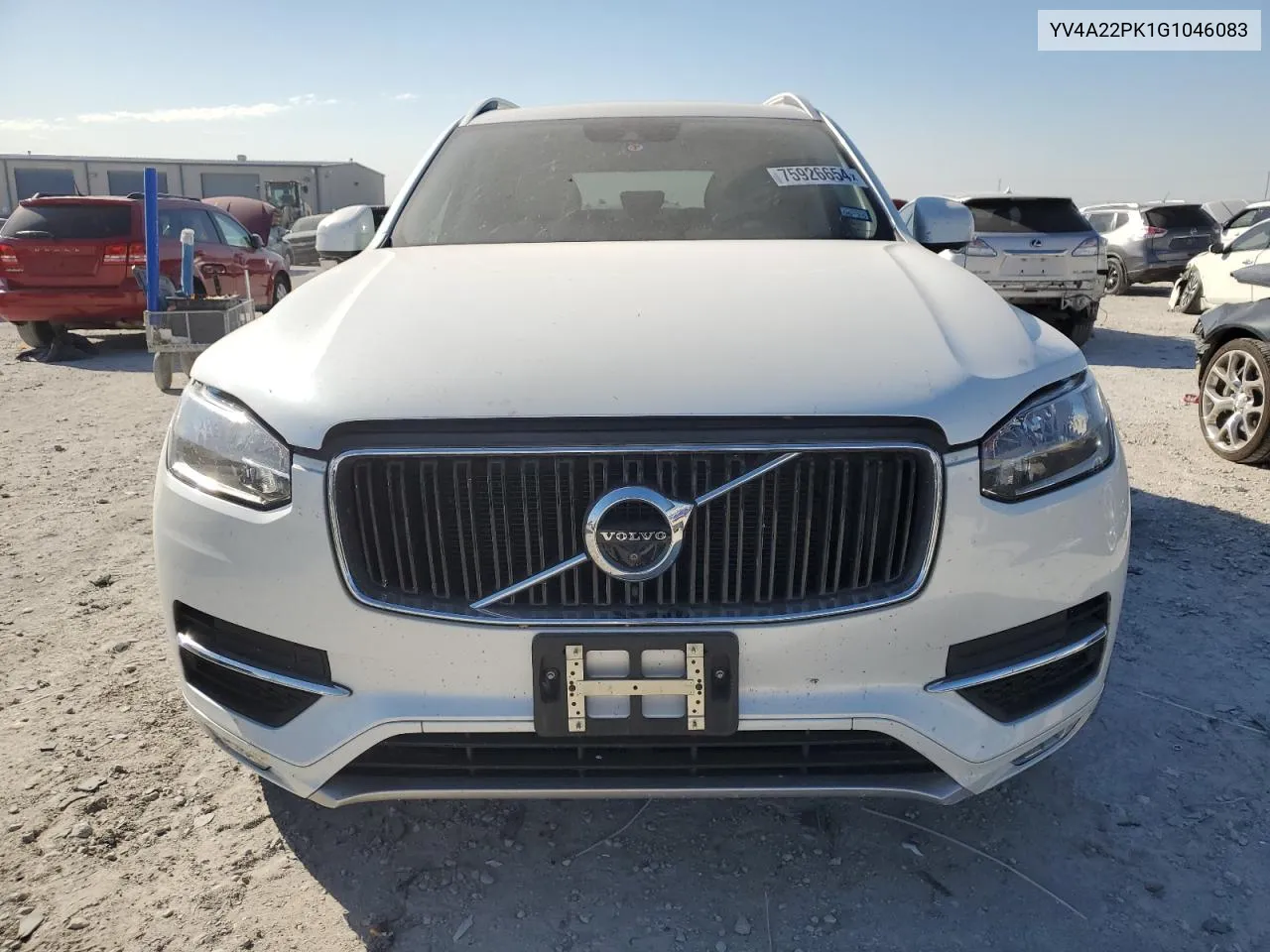 YV4A22PK1G1046083 2016 Volvo Xc90 T6