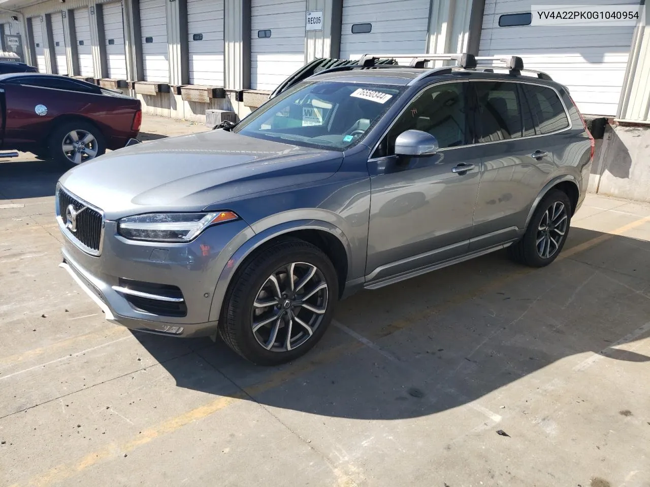 2016 Volvo Xc90 T6 VIN: YV4A22PK0G1040954 Lot: 76550344