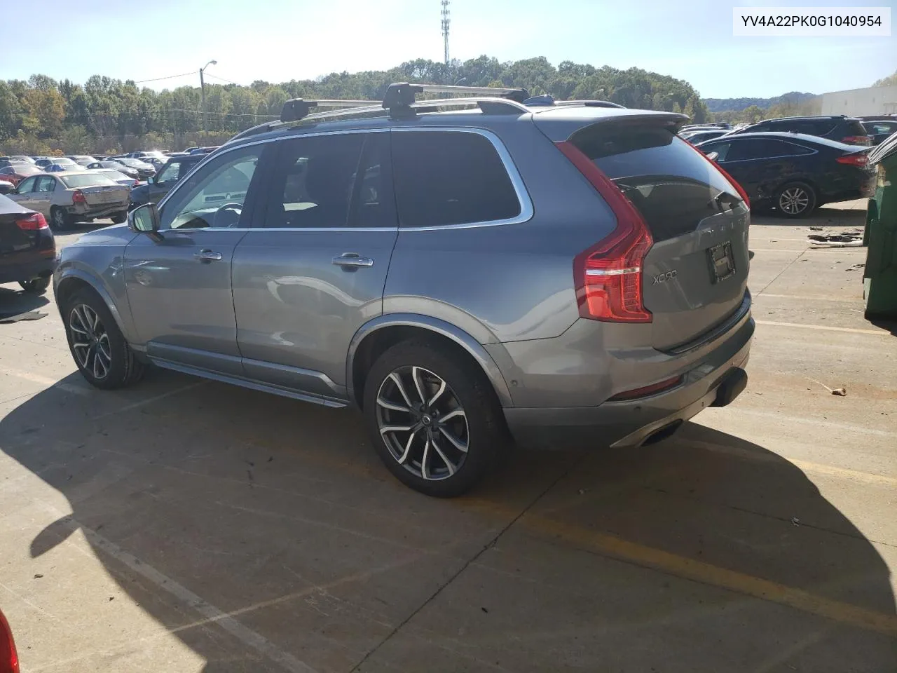 2016 Volvo Xc90 T6 VIN: YV4A22PK0G1040954 Lot: 76550344