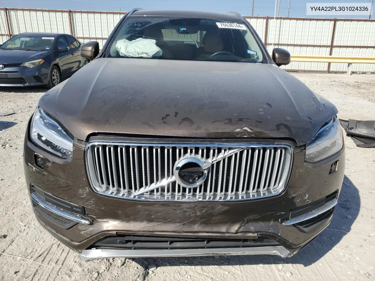 2016 Volvo Xc90 T6 VIN: YV4A22PL3G1024336 Lot: 76638144