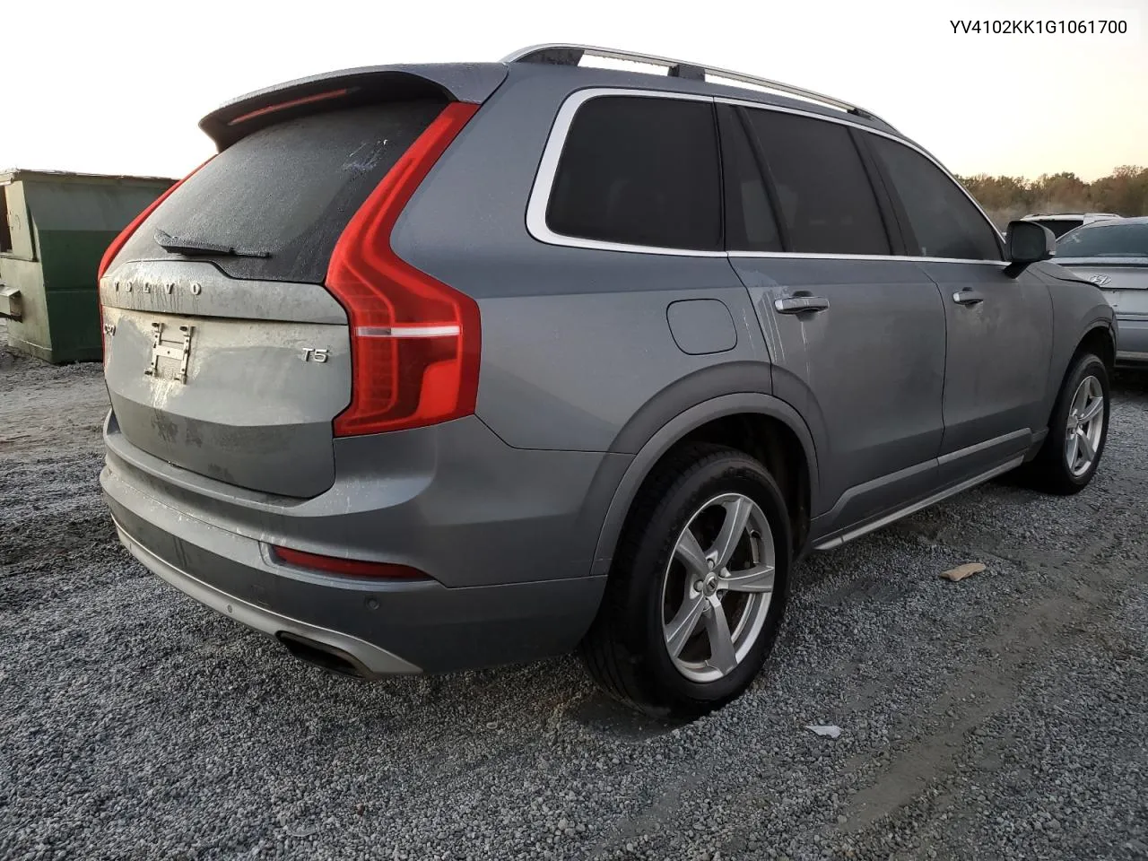 2016 Volvo Xc90 T5 VIN: YV4102KK1G1061700 Lot: 77102594