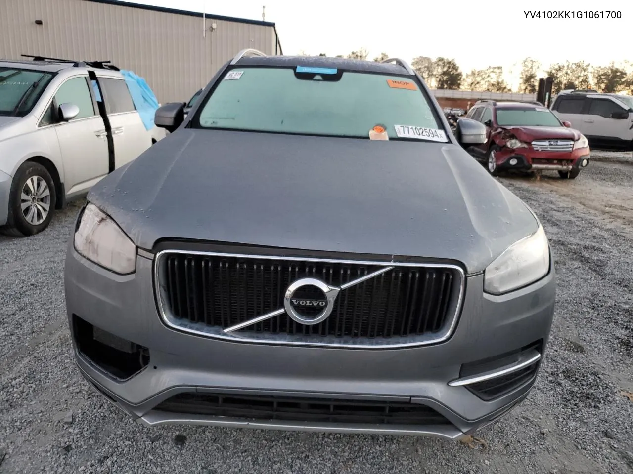 2016 Volvo Xc90 T5 VIN: YV4102KK1G1061700 Lot: 77102594