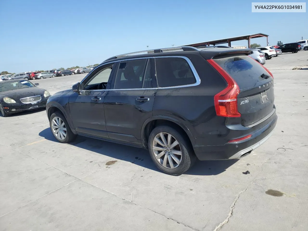 2016 Volvo Xc90 T6 VIN: YV4A22PK6G1034981 Lot: 77462404