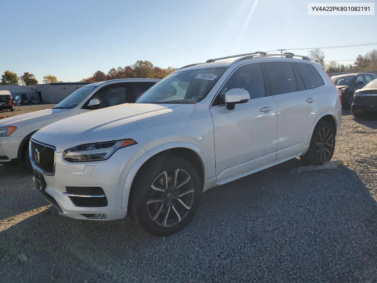 2016 Volvo Xc90 T6 VIN: YV4A22PK8G1082191 Lot: 77482264