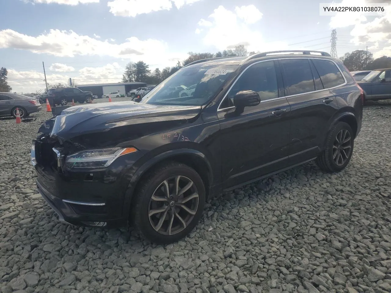 2016 Volvo Xc90 T6 VIN: YV4A22PK8G1038076 Lot: 77764624