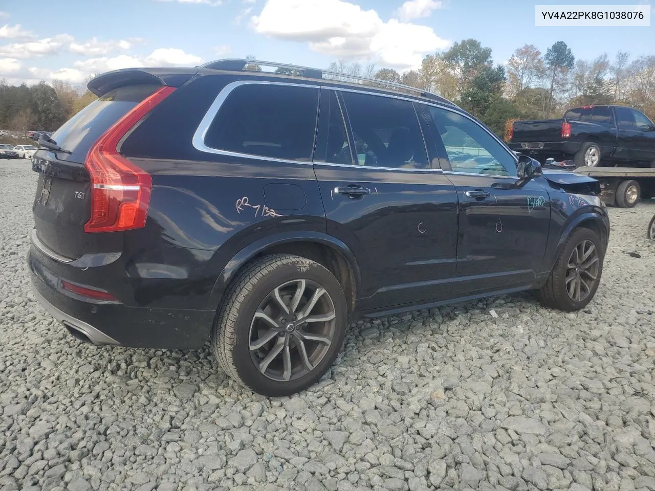 YV4A22PK8G1038076 2016 Volvo Xc90 T6