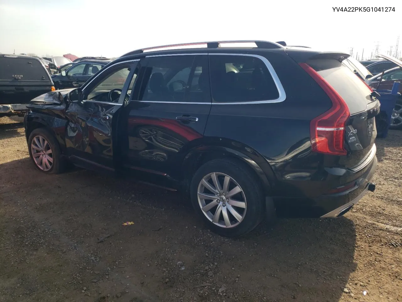 2016 Volvo Xc90 T6 VIN: YV4A22PK5G1041274 Lot: 78078664