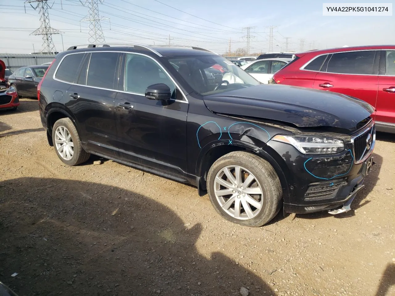 YV4A22PK5G1041274 2016 Volvo Xc90 T6