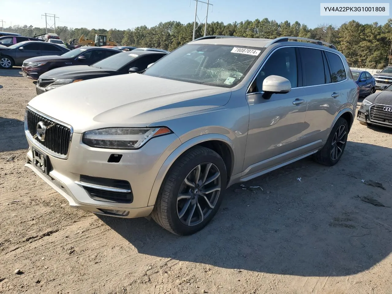 2016 Volvo Xc90 T6 VIN: YV4A22PK3G1001808 Lot: 78087074