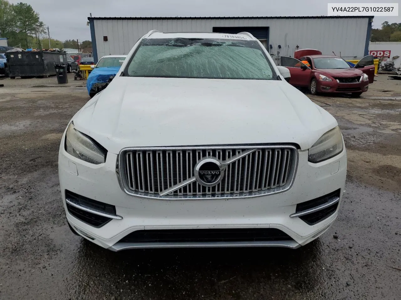 2016 Volvo Xc90 T6 VIN: YV4A22PL7G1022587 Lot: 78103454