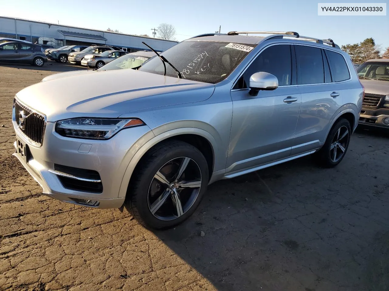 2016 Volvo Xc90 T6 VIN: YV4A22PKXG1043330 Lot: 78151574