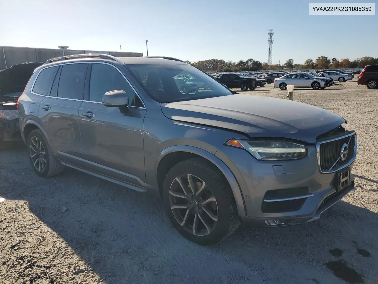 2016 Volvo Xc90 T6 VIN: YV4A22PK2G1085359 Lot: 78651334