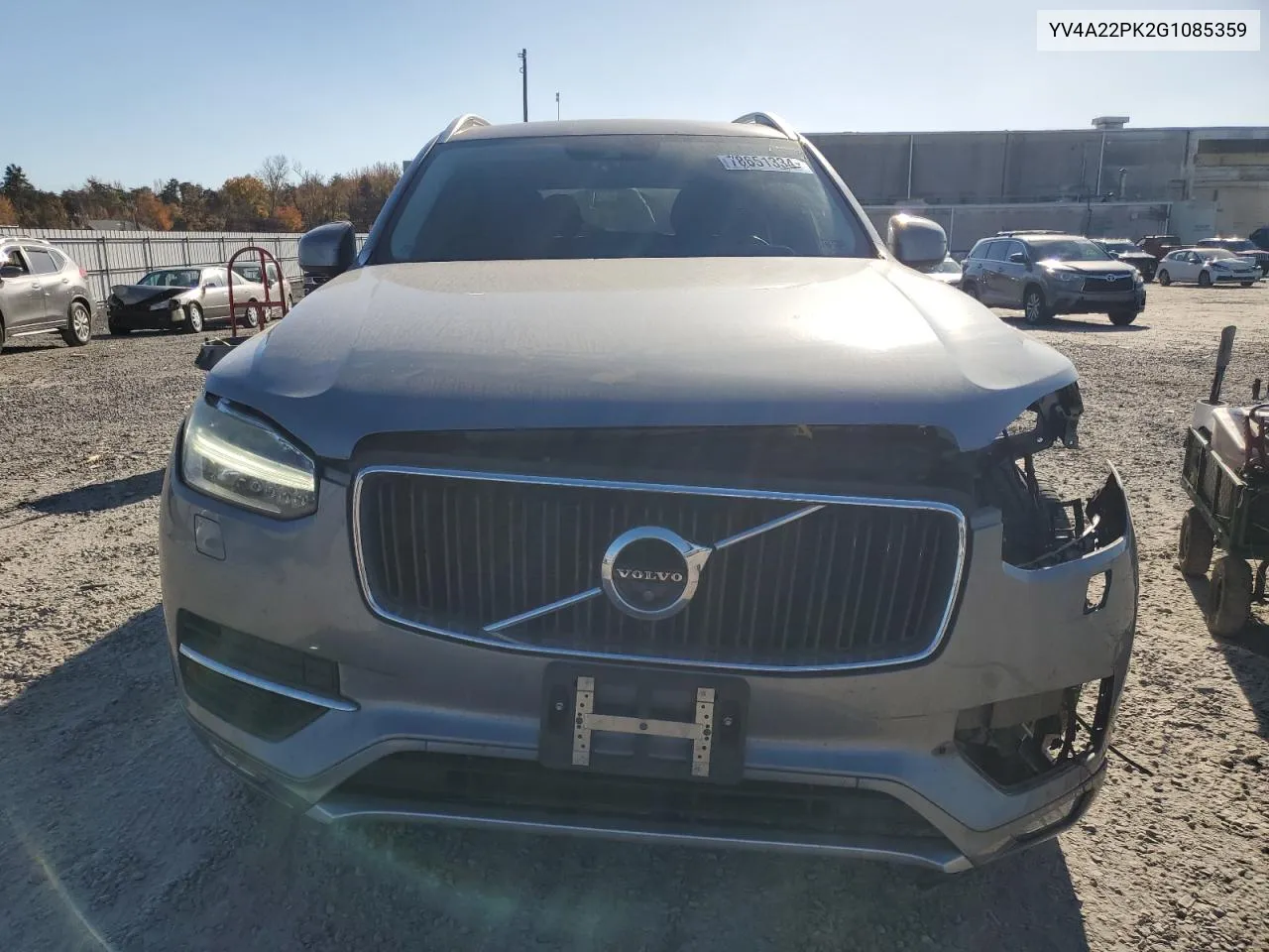 2016 Volvo Xc90 T6 VIN: YV4A22PK2G1085359 Lot: 78651334