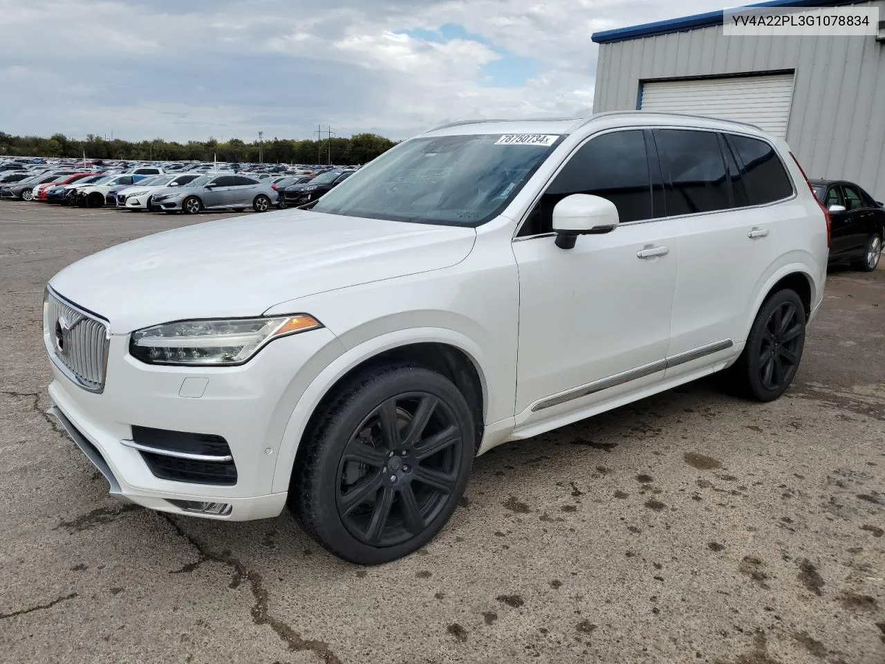 2016 Volvo Xc90 T6 VIN: YV4A22PL3G1078834 Lot: 78750734