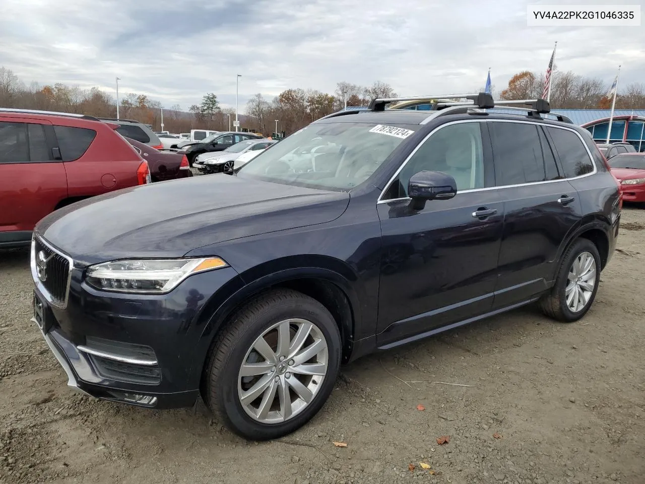 YV4A22PK2G1046335 2016 Volvo Xc90 T6