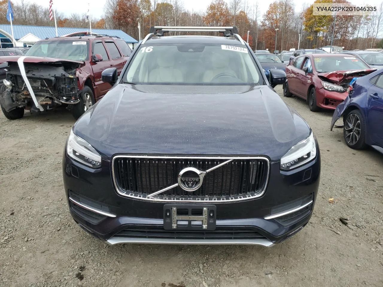 YV4A22PK2G1046335 2016 Volvo Xc90 T6