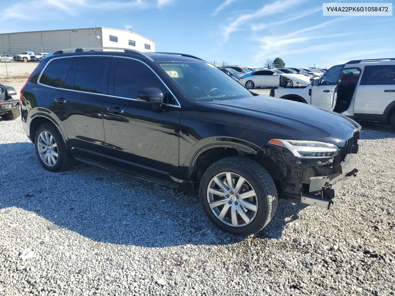 2016 Volvo Xc90 T6 VIN: YV4A22PK6G1058472 Lot: 79579744