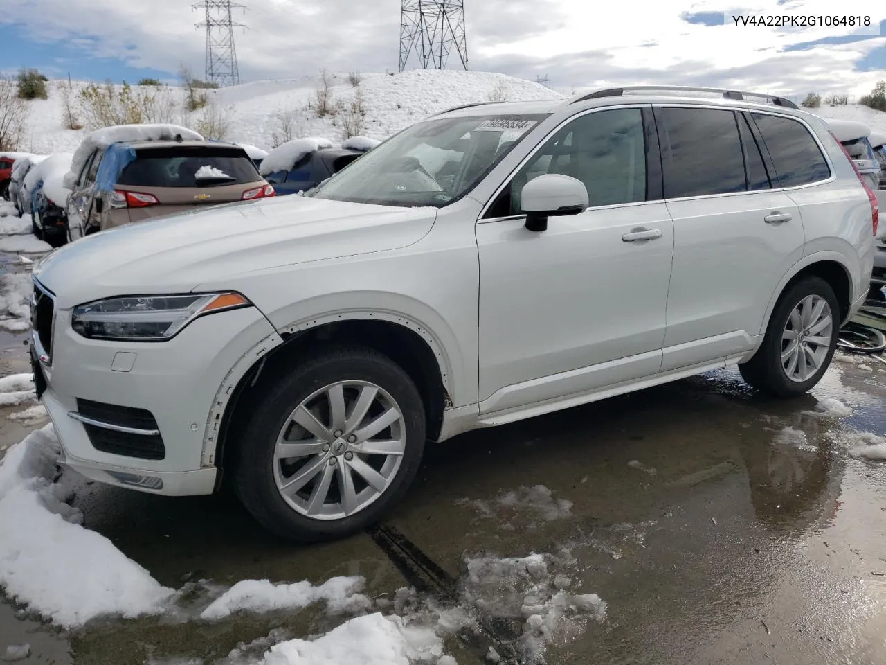 2016 Volvo Xc90 T6 VIN: YV4A22PK2G1064818 Lot: 79695534