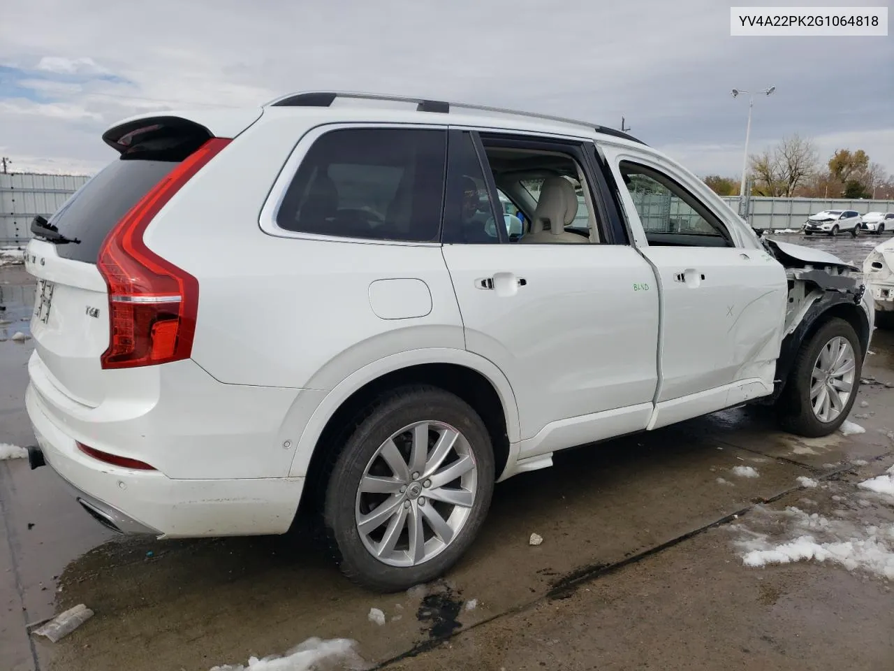 2016 Volvo Xc90 T6 VIN: YV4A22PK2G1064818 Lot: 79695534