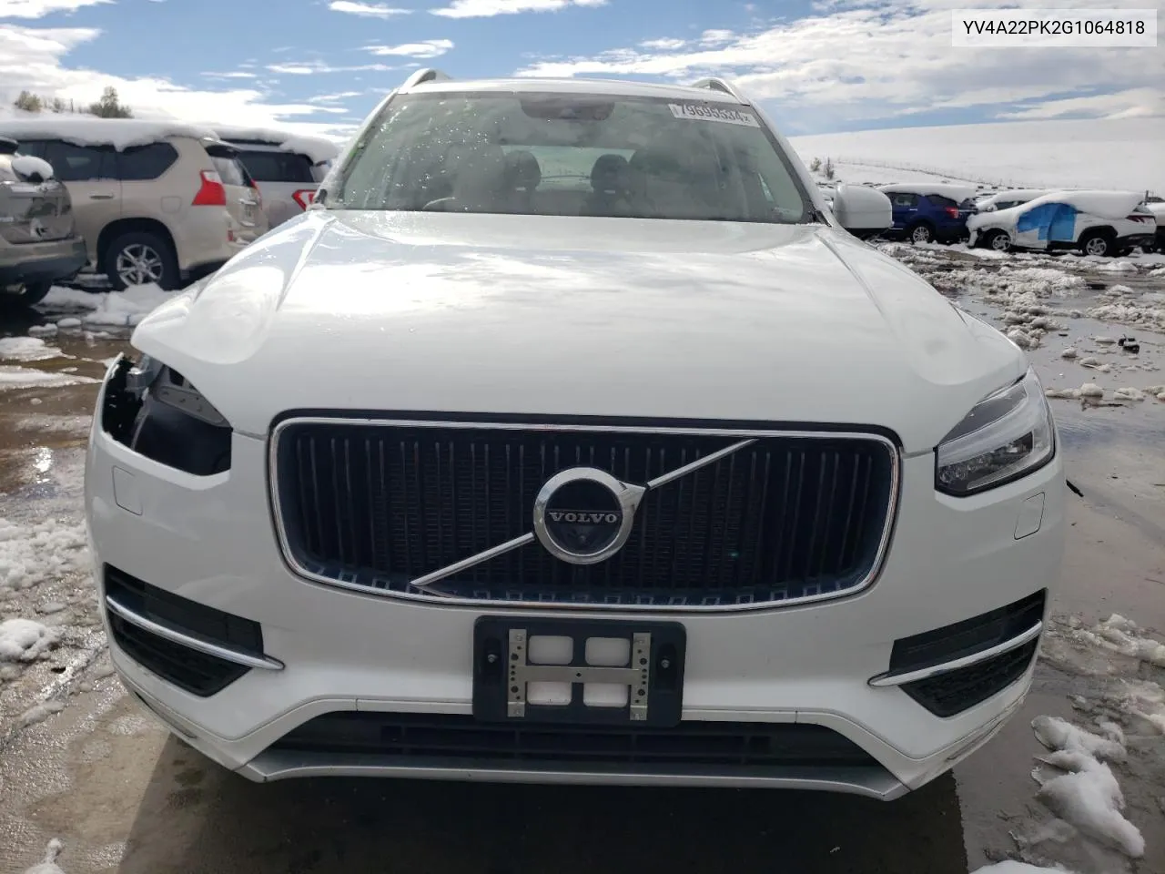 2016 Volvo Xc90 T6 VIN: YV4A22PK2G1064818 Lot: 79695534