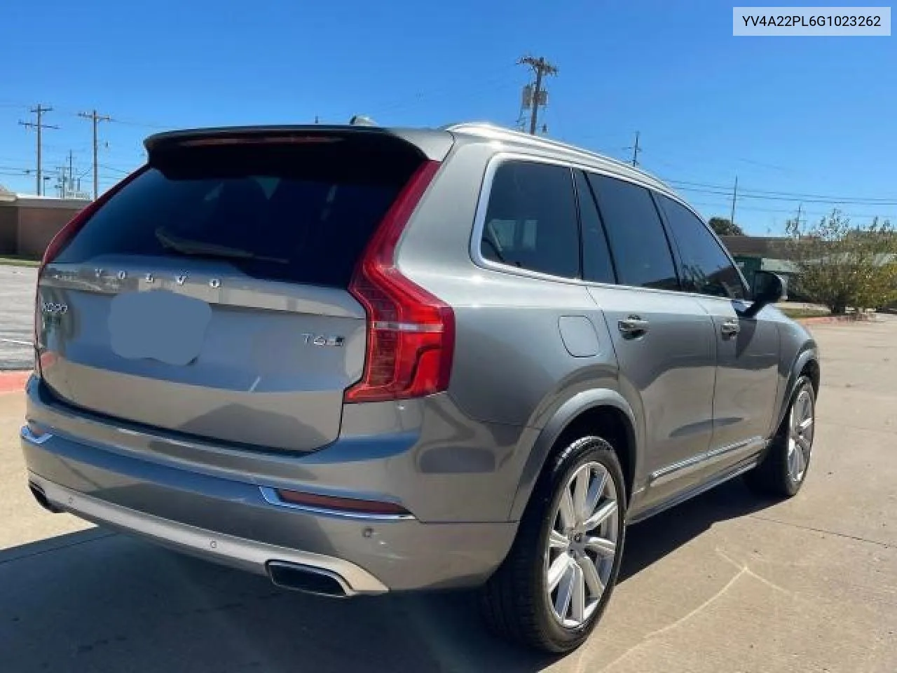 2016 Volvo Xc90 T6 VIN: YV4A22PL6G1023262 Lot: 81315524