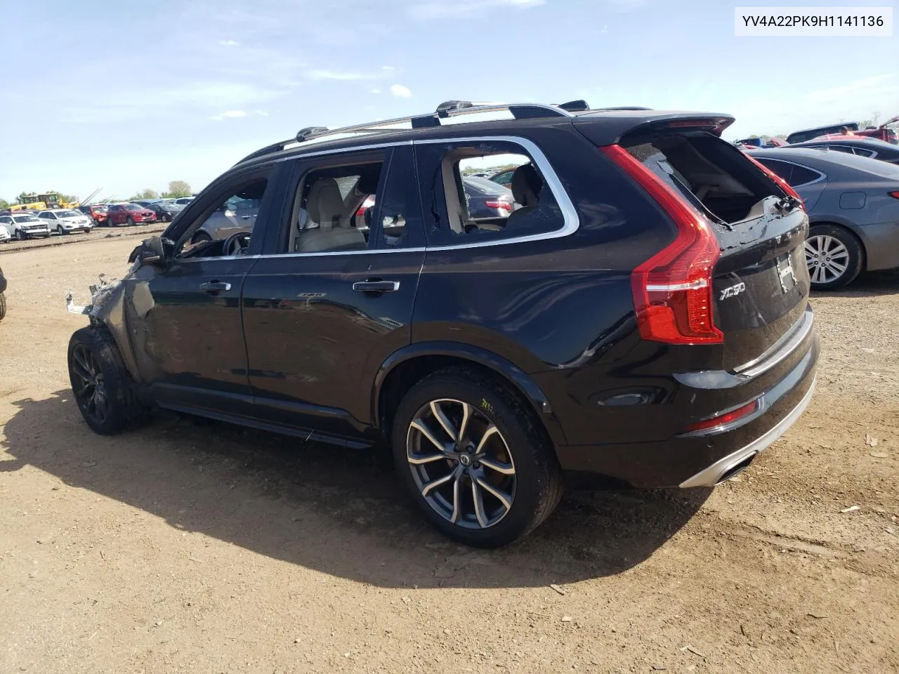 2017 Volvo Xc90 T6 VIN: YV4A22PK9H1141136 Lot: 54052464