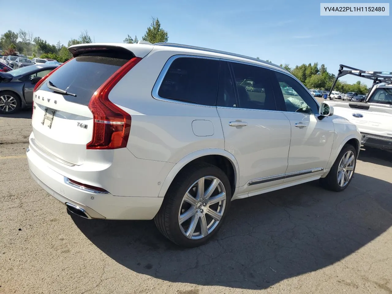 YV4A22PL1H1152480 2017 Volvo Xc90 T6