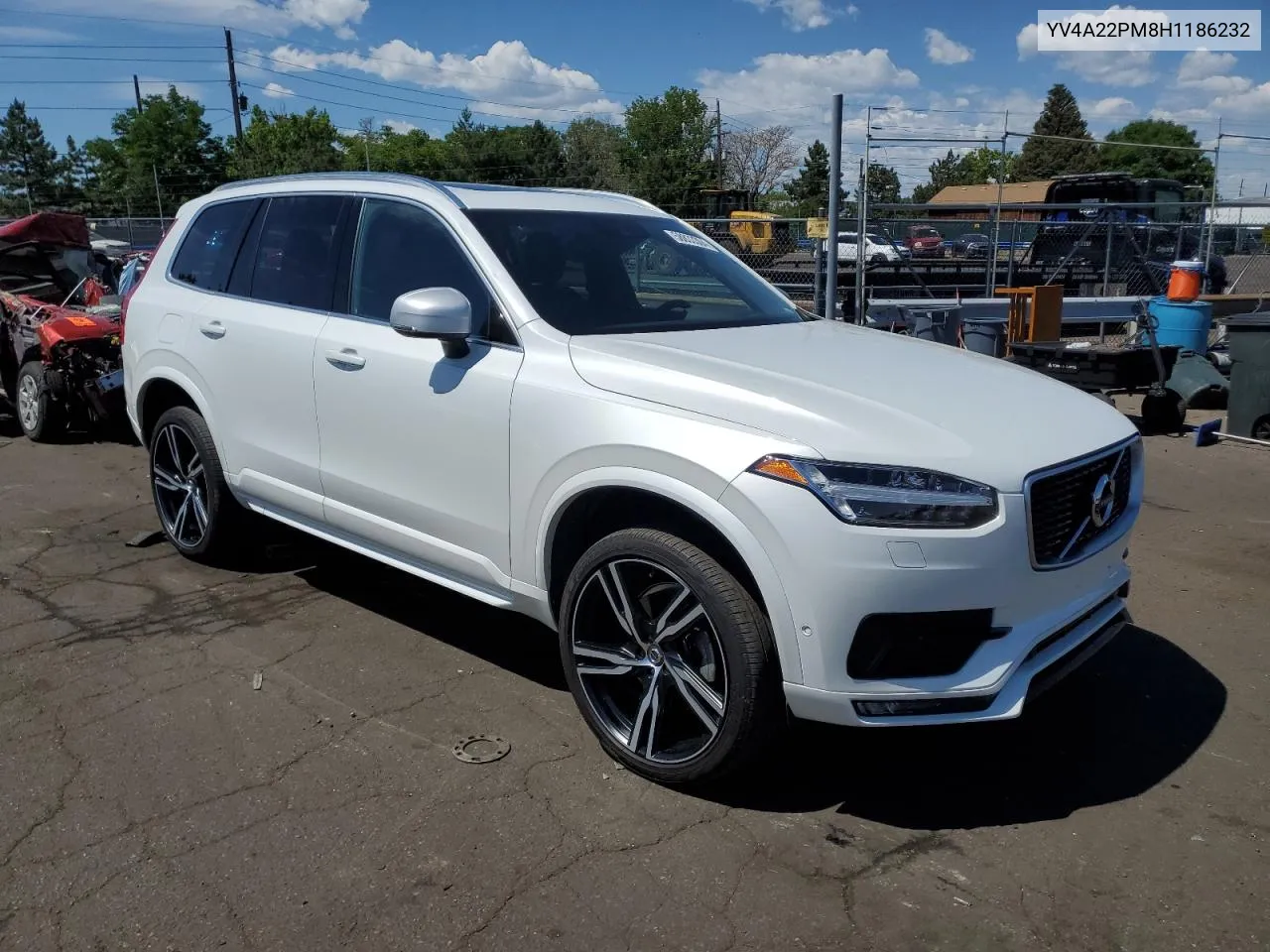 2017 Volvo Xc90 T6 VIN: YV4A22PM8H1186232 Lot: 58833304