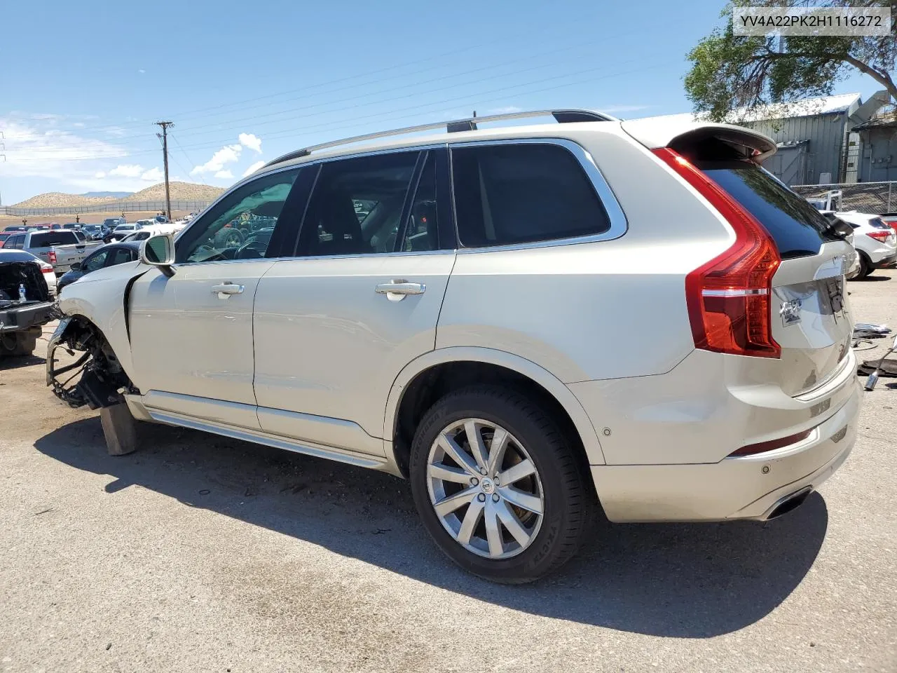 2017 Volvo Xc90 T6 VIN: YV4A22PK2H1116272 Lot: 61853634