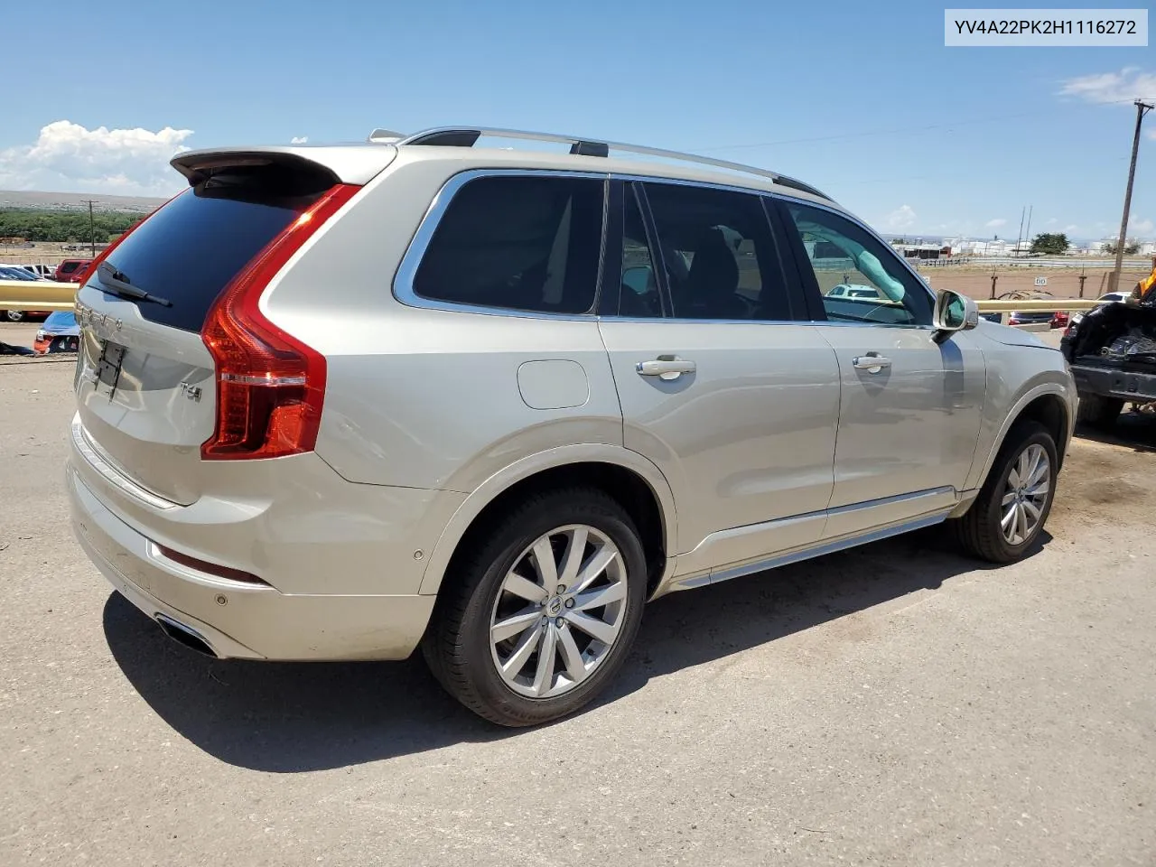 YV4A22PK2H1116272 2017 Volvo Xc90 T6