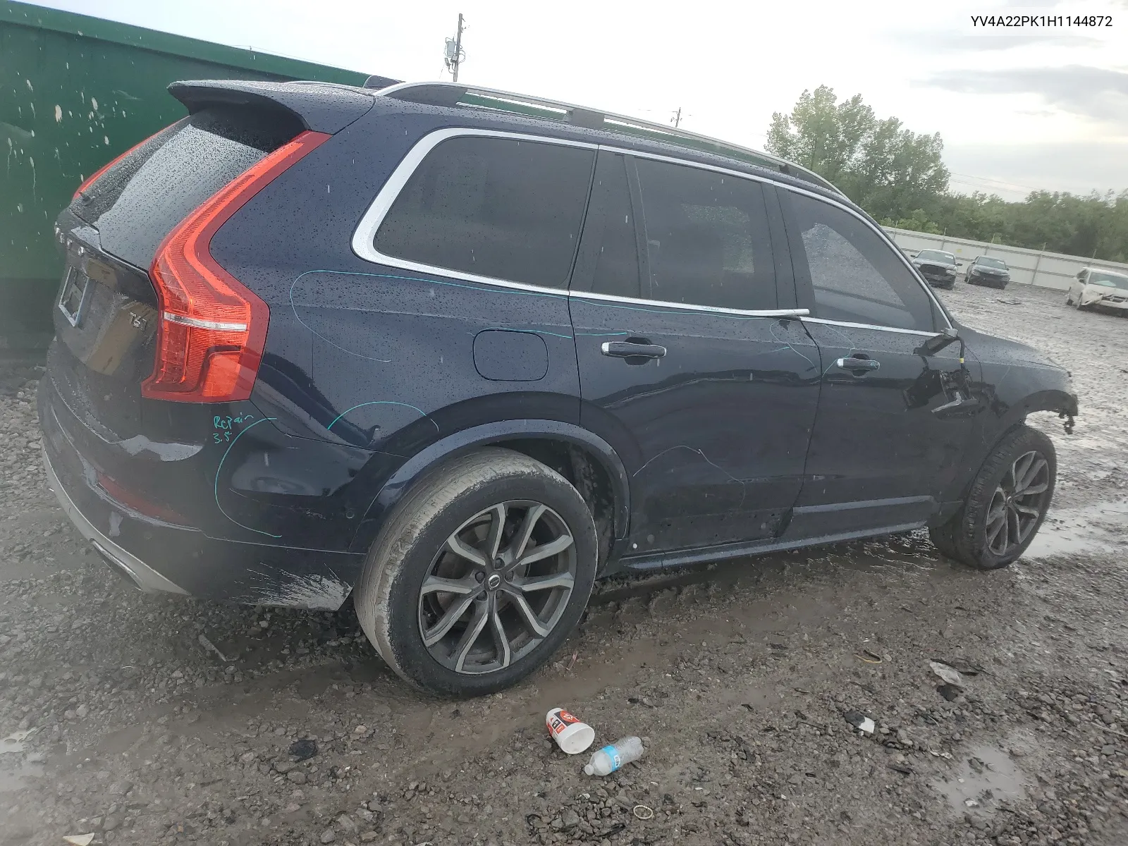 YV4A22PK1H1144872 2017 Volvo Xc90 T6